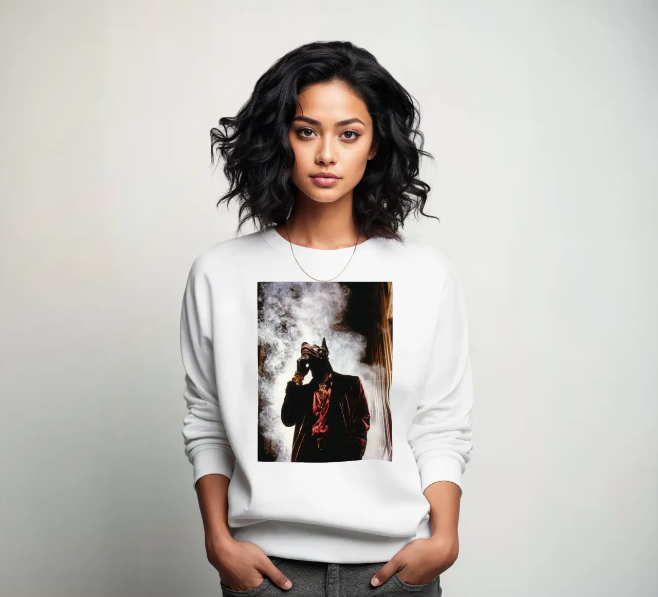 Lorenzo Sweatshirt von Affiches Chien Originales – Dogland