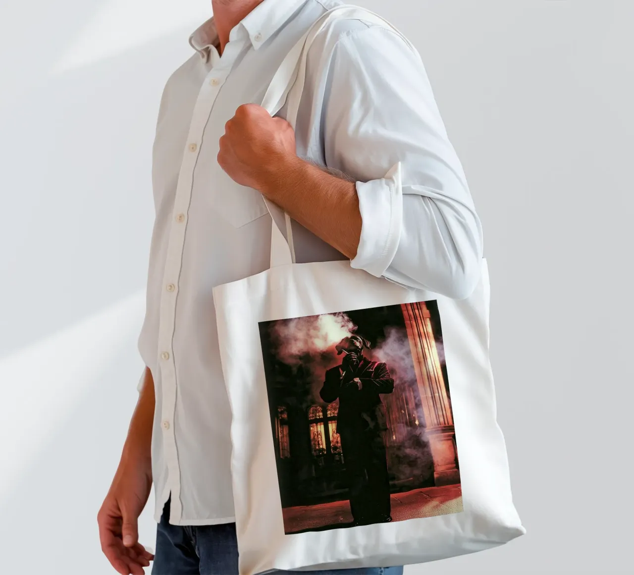Salvatore tote bag by Affiches Chien Originales – Dogland