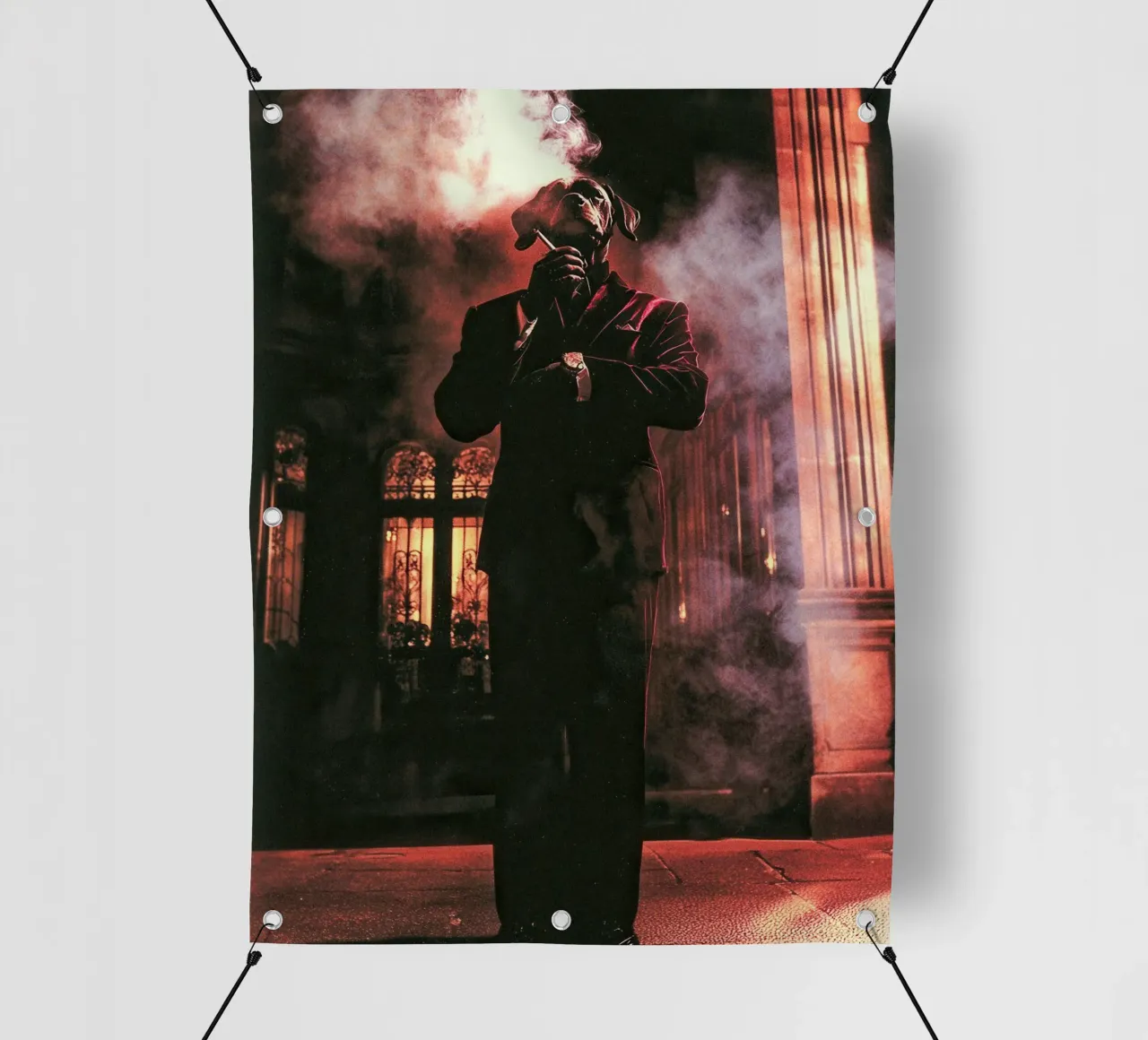 Salvatore pvc cover by Affiches Chien Originales – Dogland