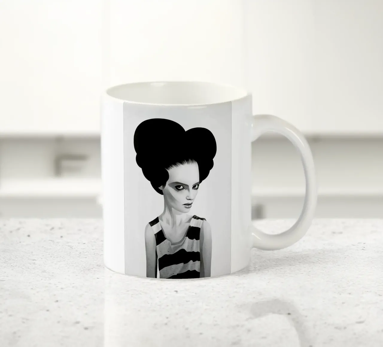 June tazza in ceramica da Ruben Ireland