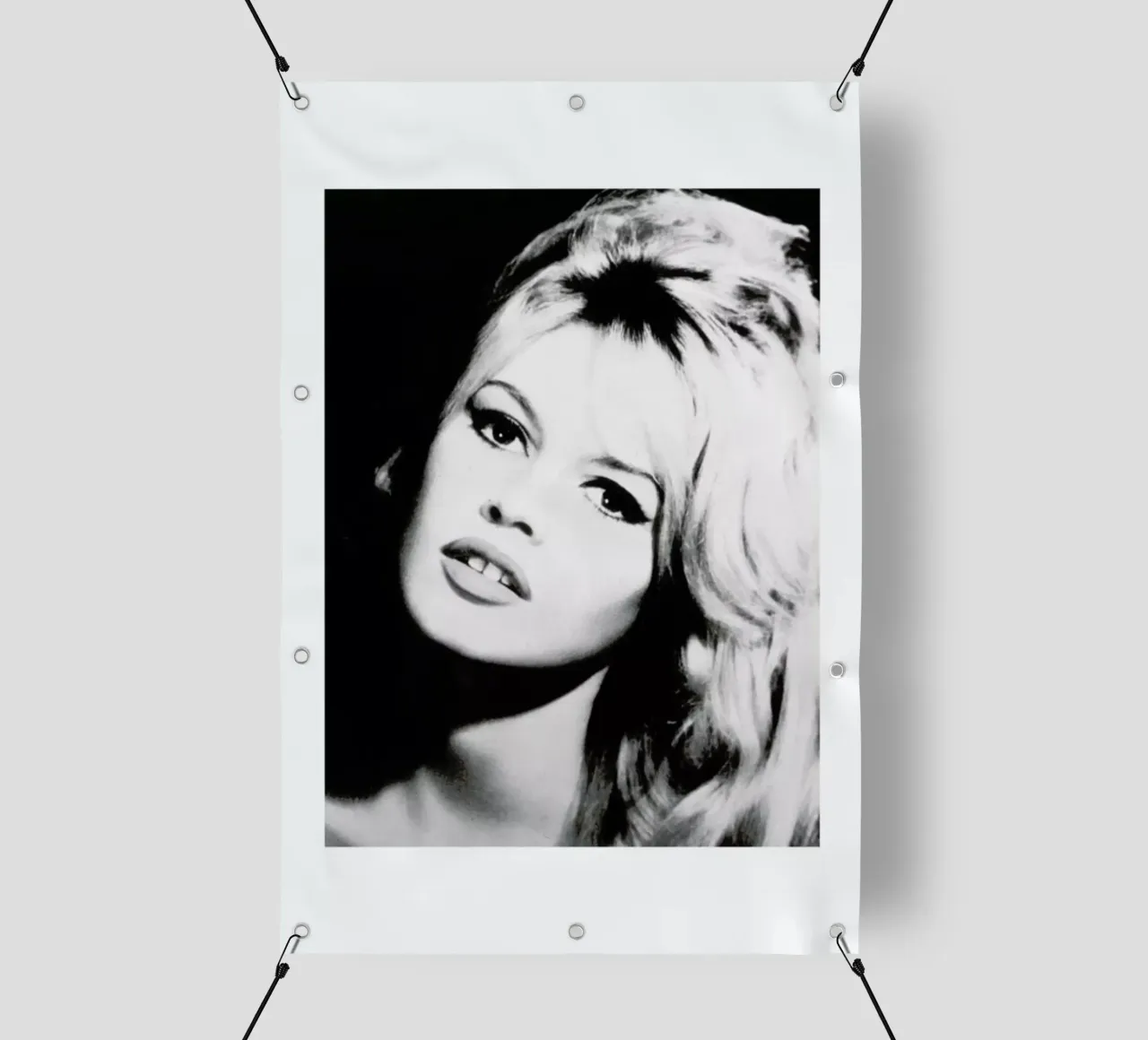 Brigitte Bardot telo in pvc da Gallery Print and Art Limited