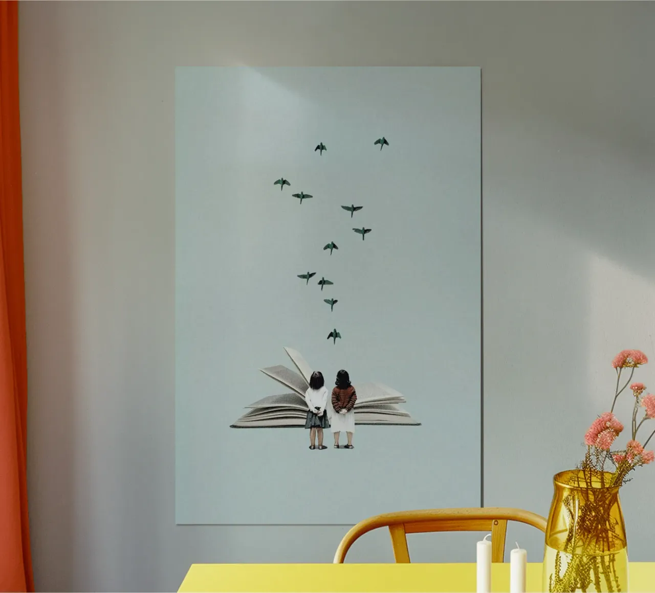 We Communicate Silently product.type.poster common.byCreator Maarten Léon