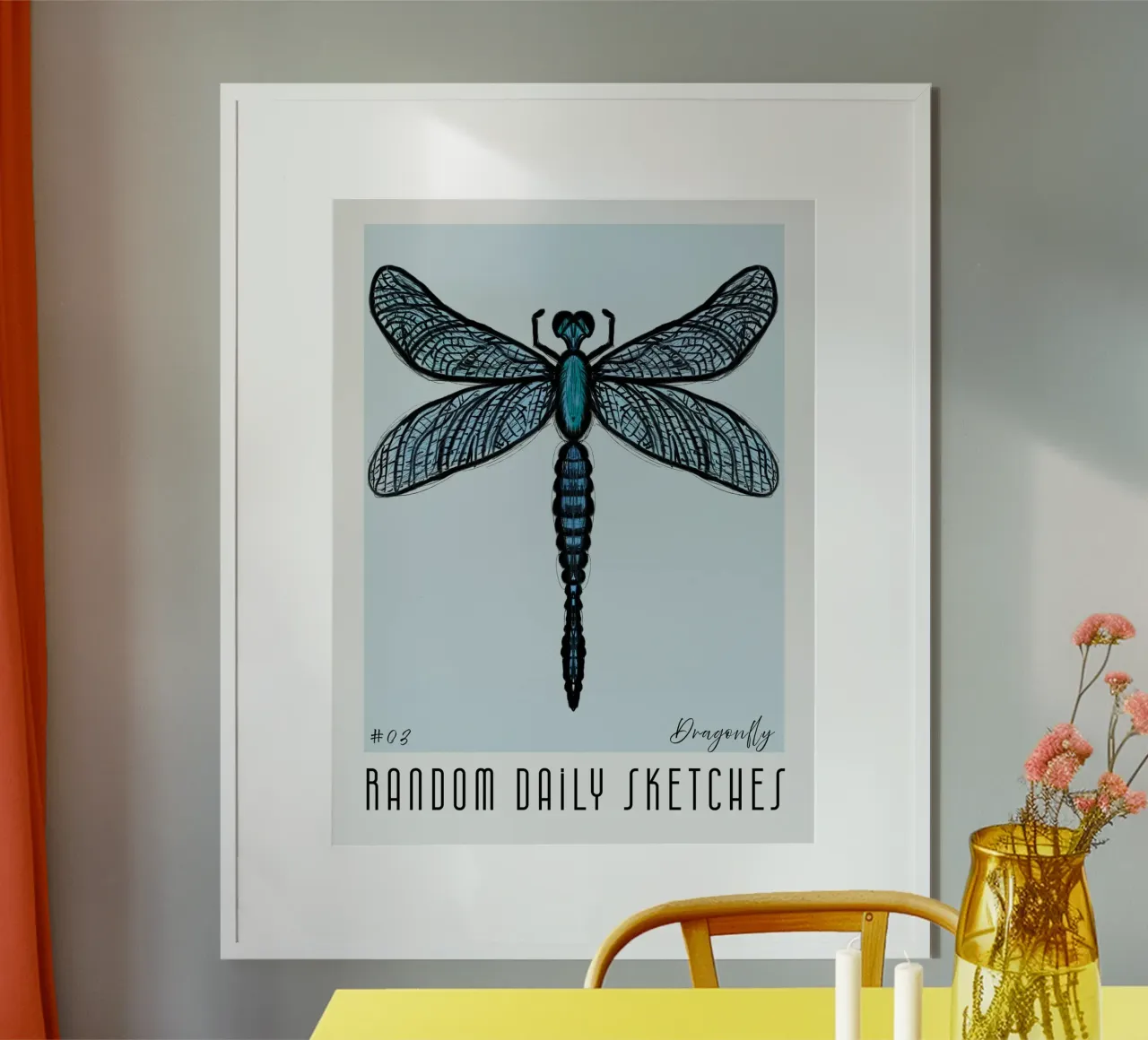 Libellula 3 poster da words-in-frames