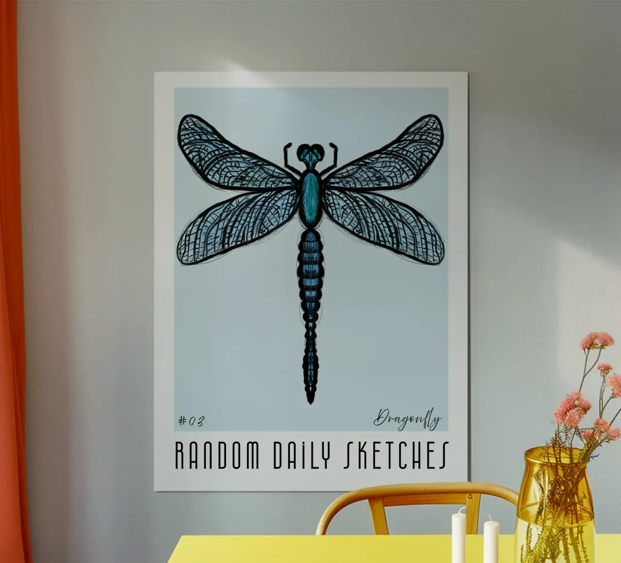 Libellula 3 poster da words-in-frames