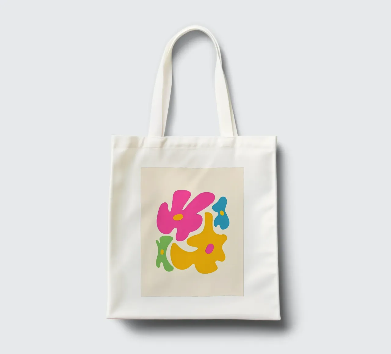 Mercato dei fiori Retro Colorf borsa in juta da diedrich