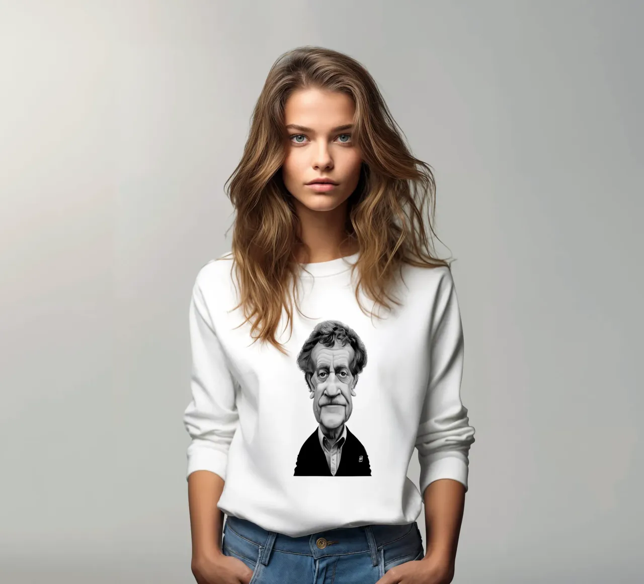 Kurt Vonnegut felpa da Rob Art | Illustration
