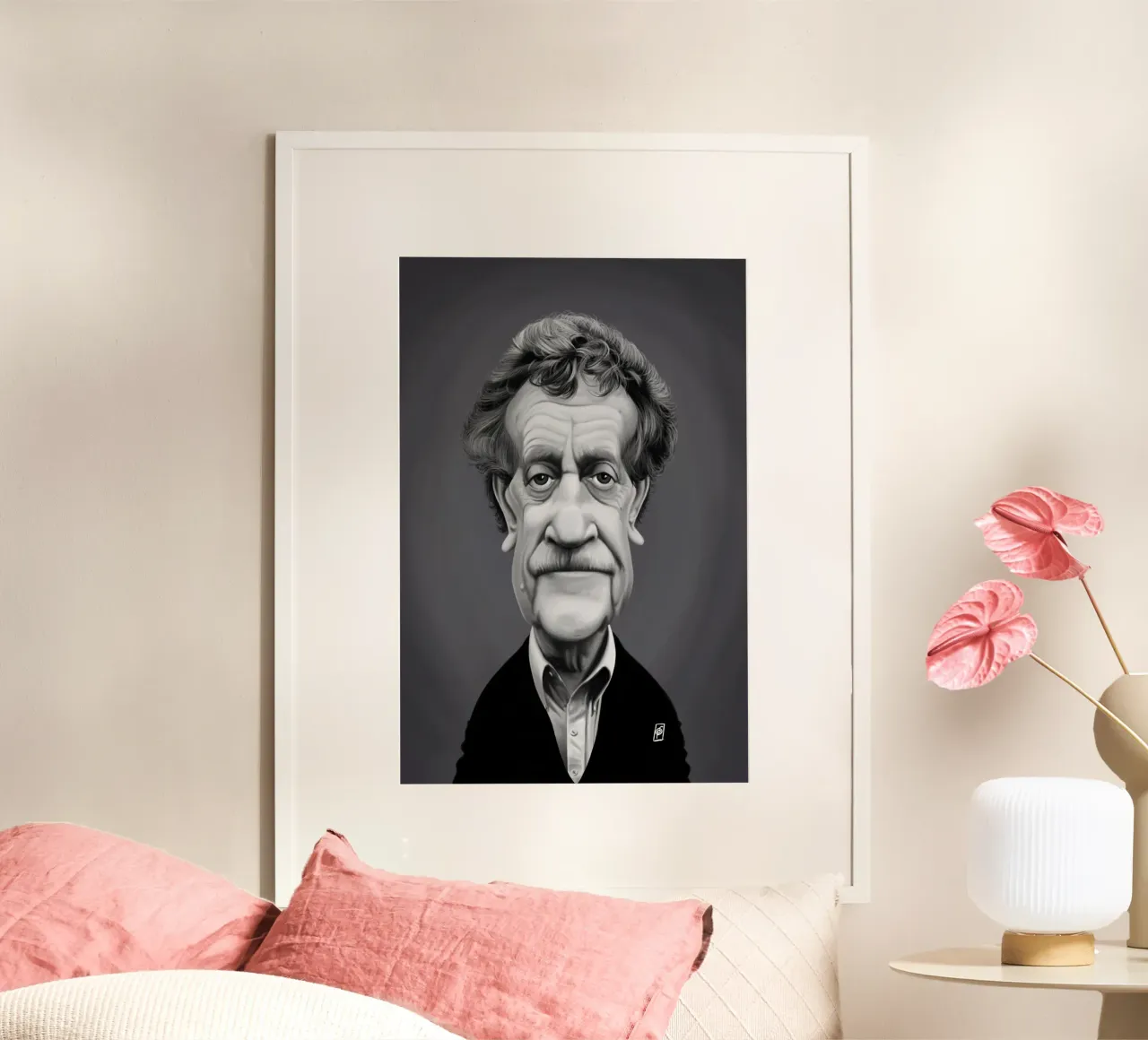 Kurt Vonnegut poster da Rob Art | Illustration