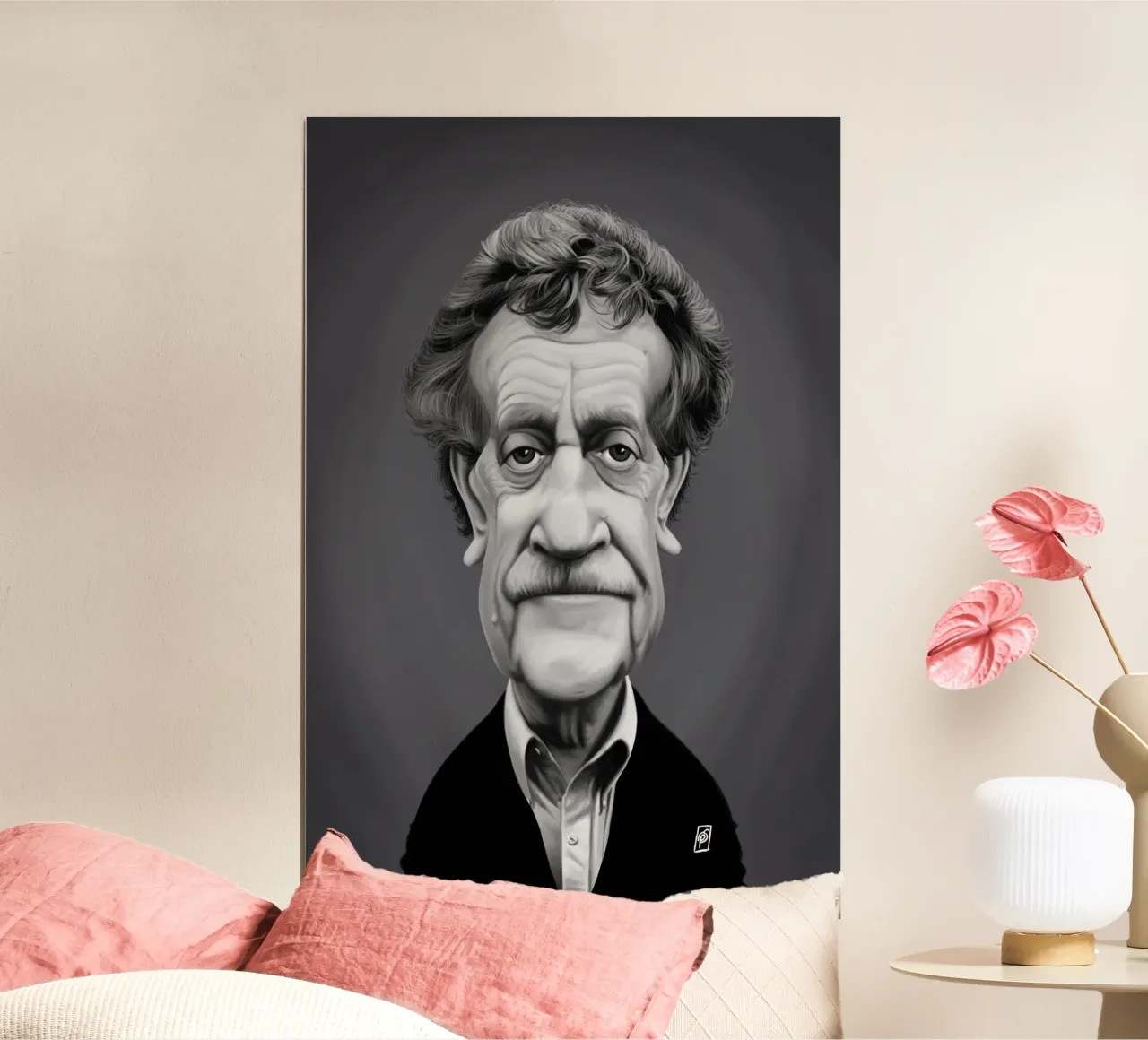 Kurt Vonnegut poster da Rob Art | Illustration