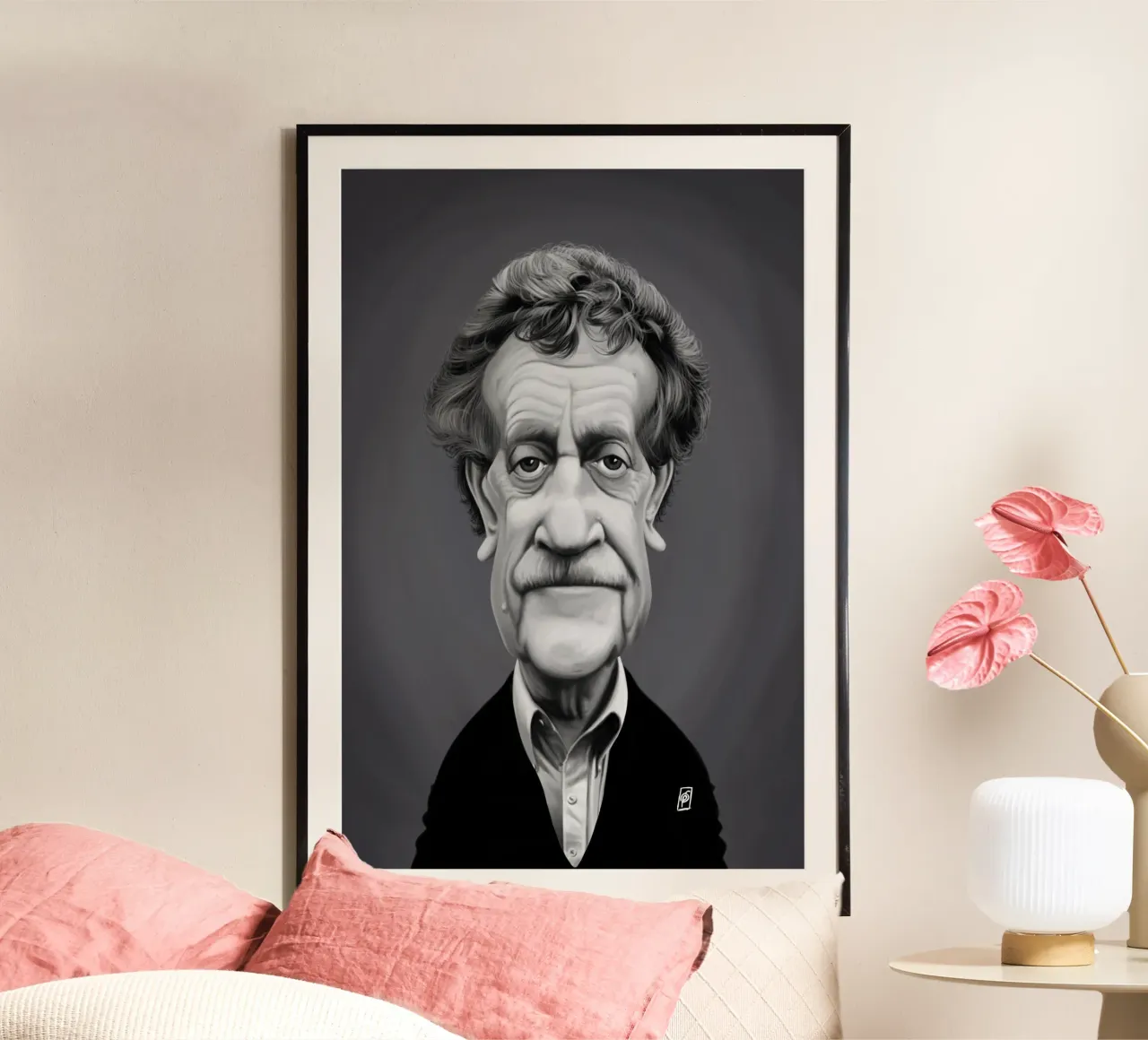 Kurt Vonnegut poster da Rob Art | Illustration