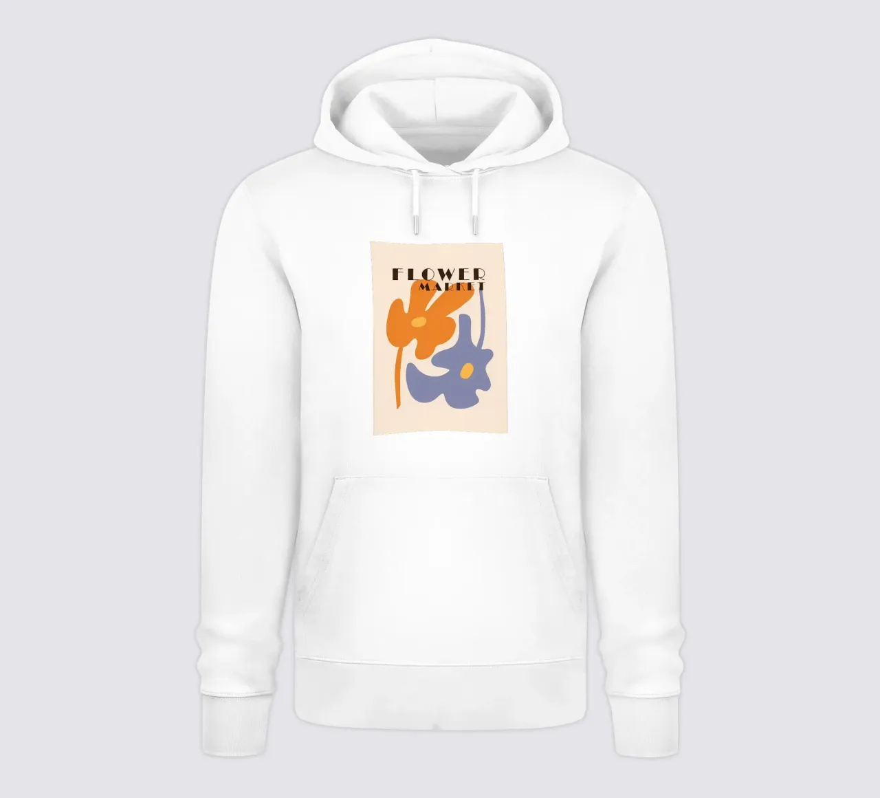 Mercato dei fiori Retro Indie felpa con cappuccio da diedrich