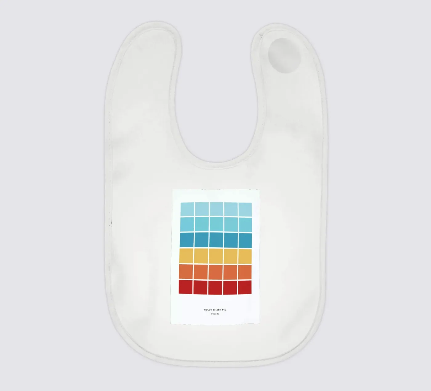 Decade baby bib by daylight design studio