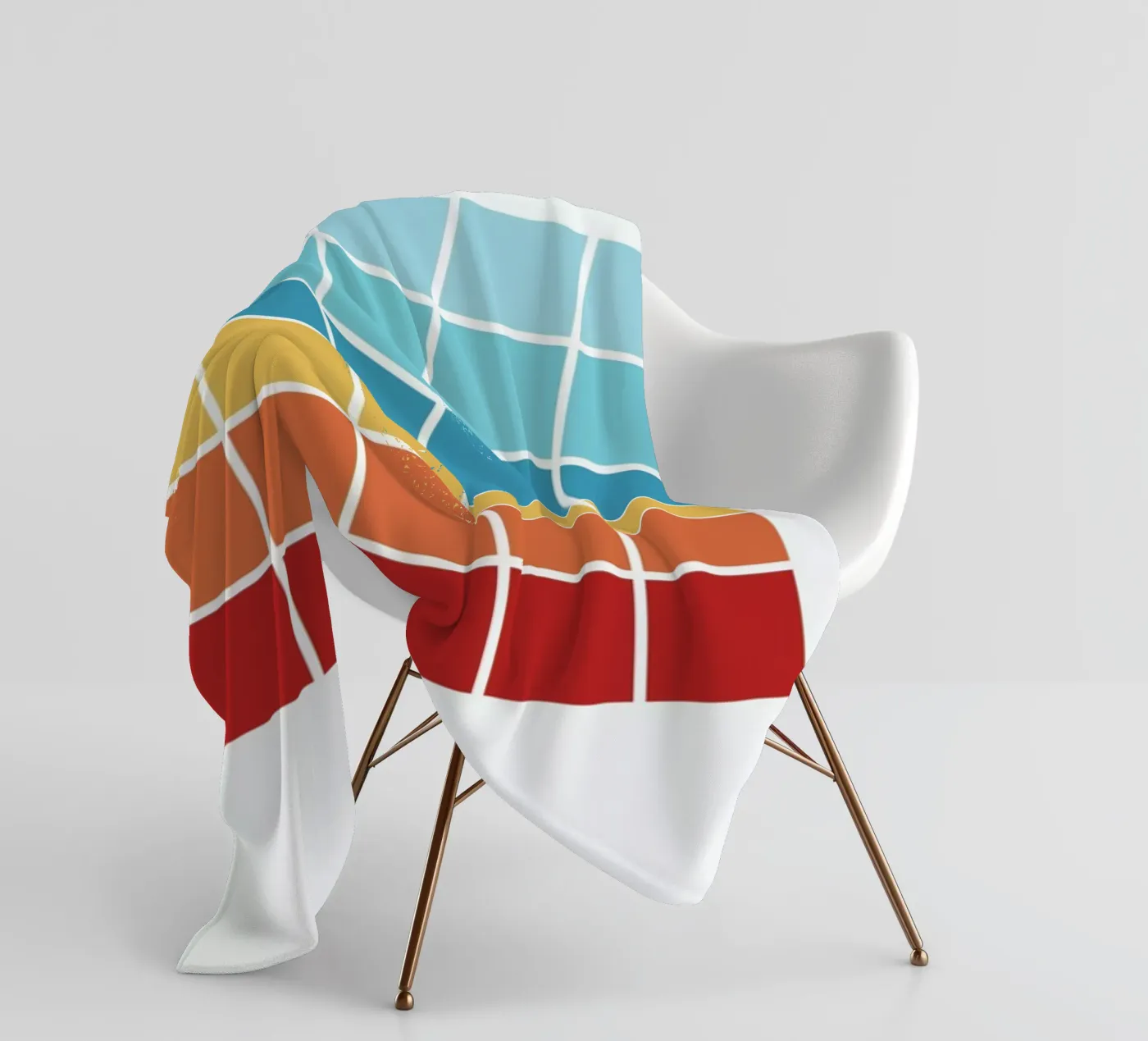 Decade fleecedeken van daylight design studio