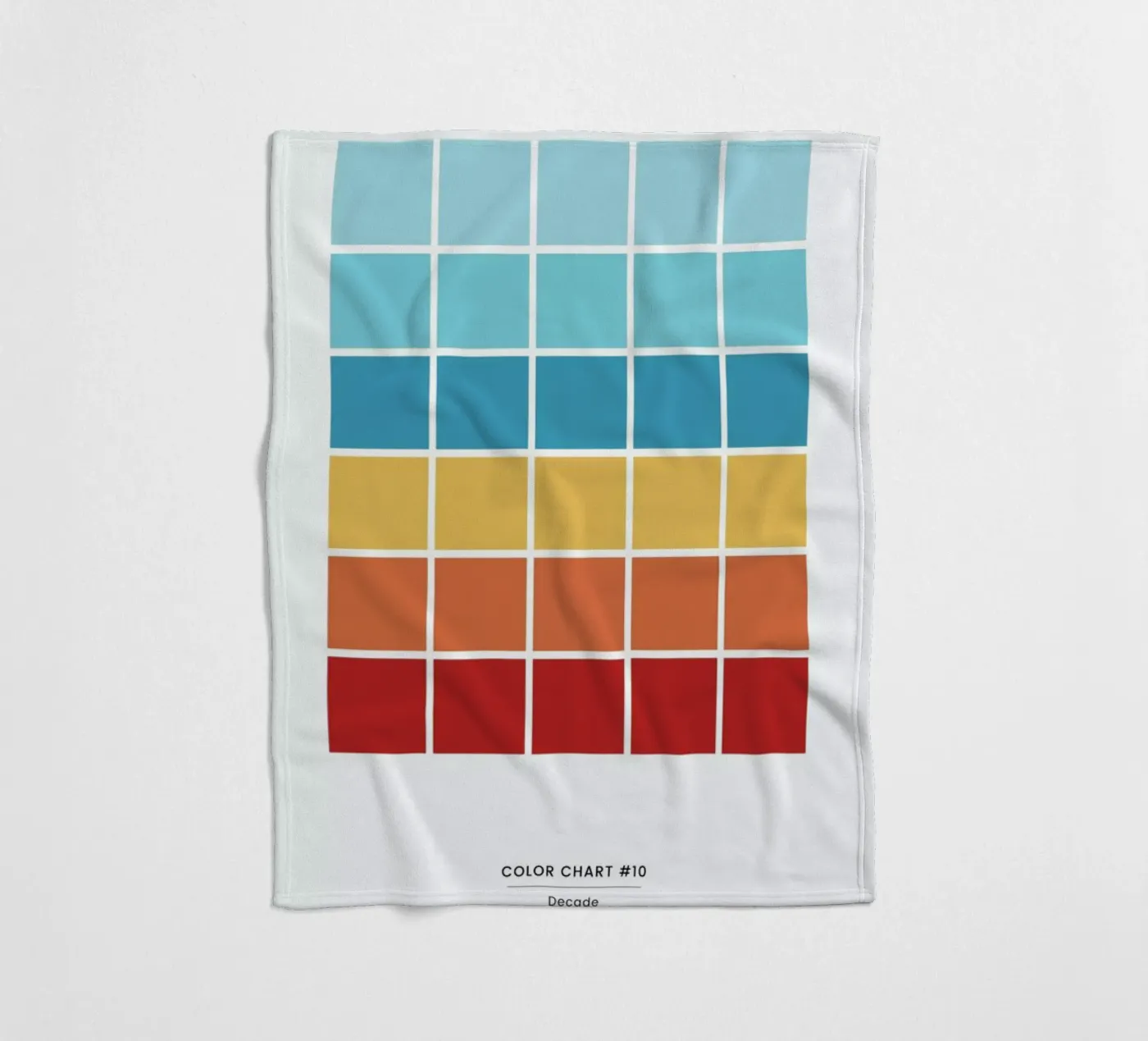 Decade fleecedeken van daylight design studio