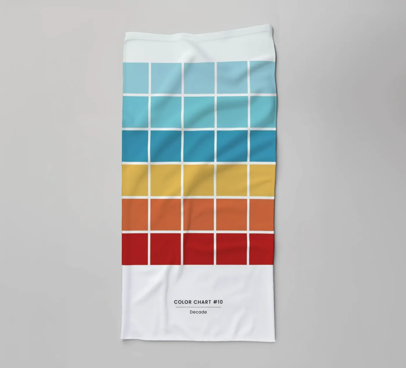 Decade badhanddoek van daylight design studio