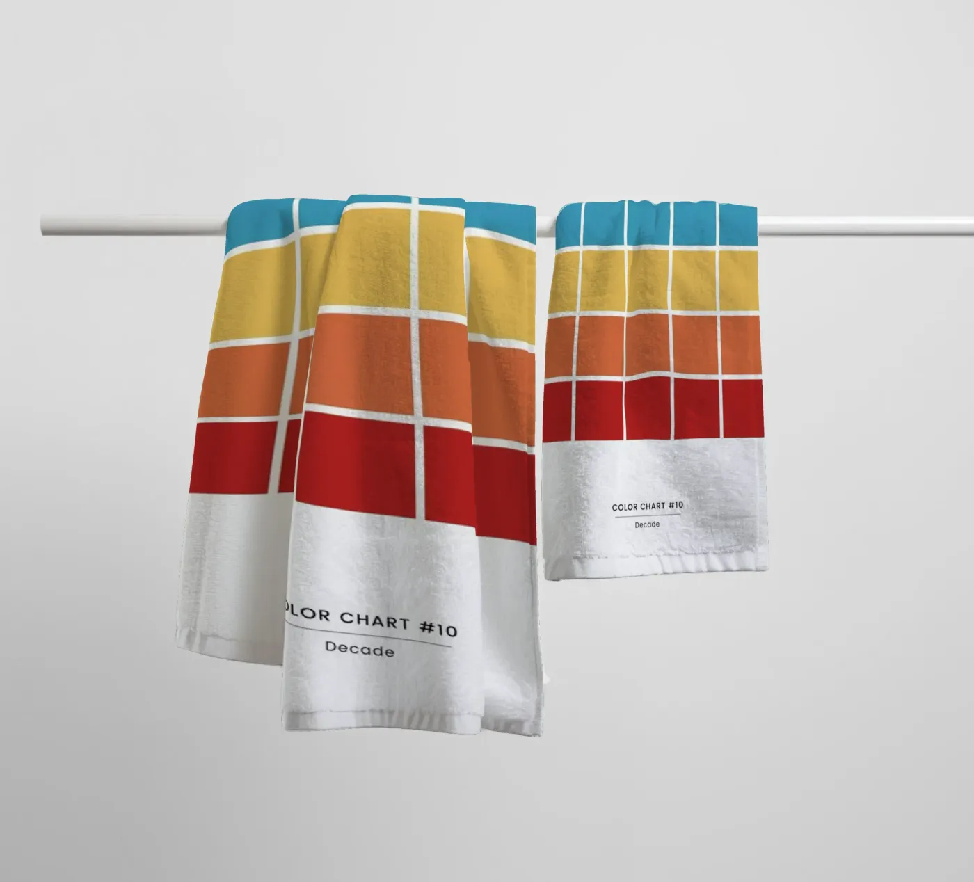 Decade badhanddoek van daylight design studio