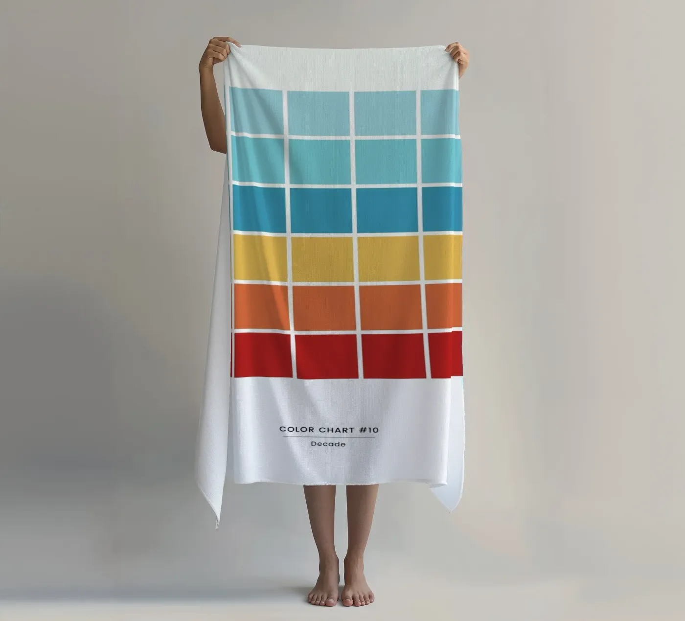 Decade strandhanddoek van daylight design studio