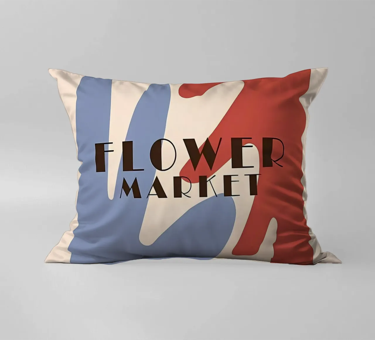Mercato dei fiori retrò cuscino da diedrich