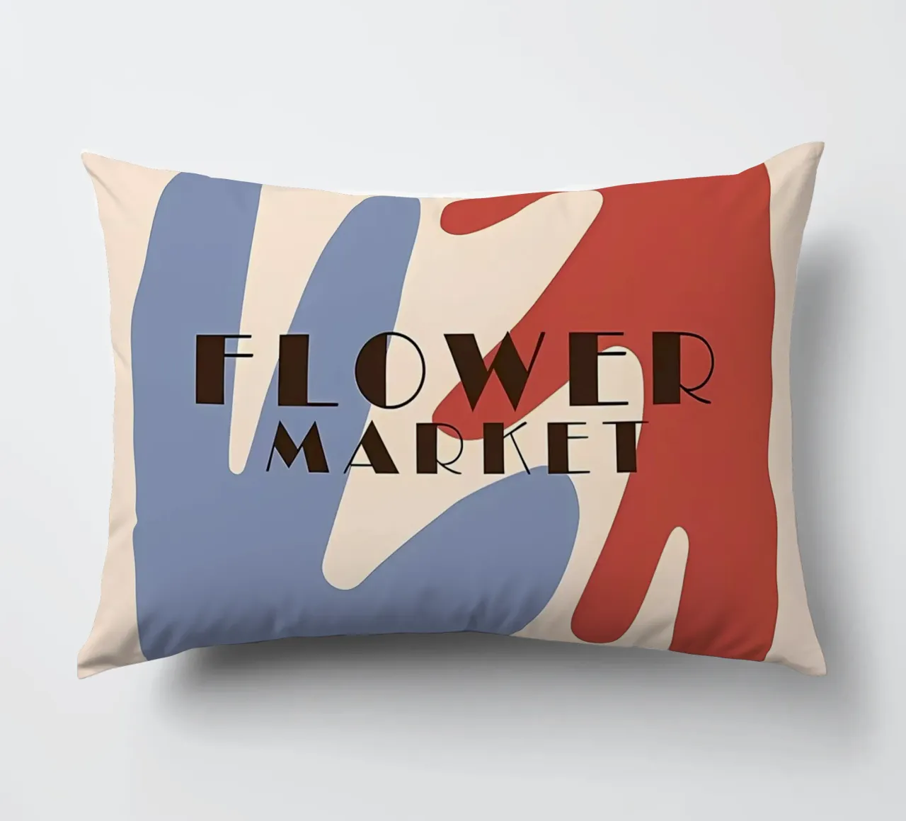 Mercato dei fiori retrò cuscino da diedrich