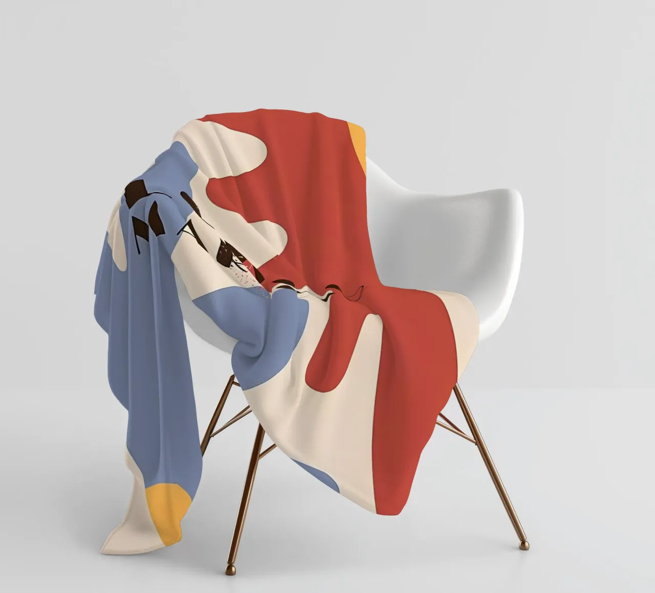 Mercato dei fiori retrò coperta in pile da diedrich