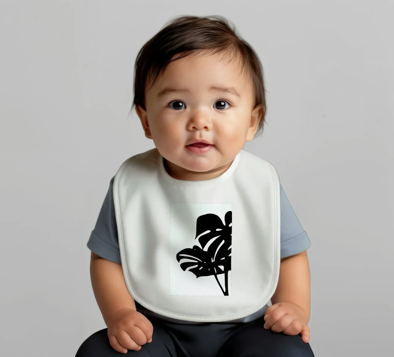 Monstera Leaf 2 bavaglino da Oh Darling