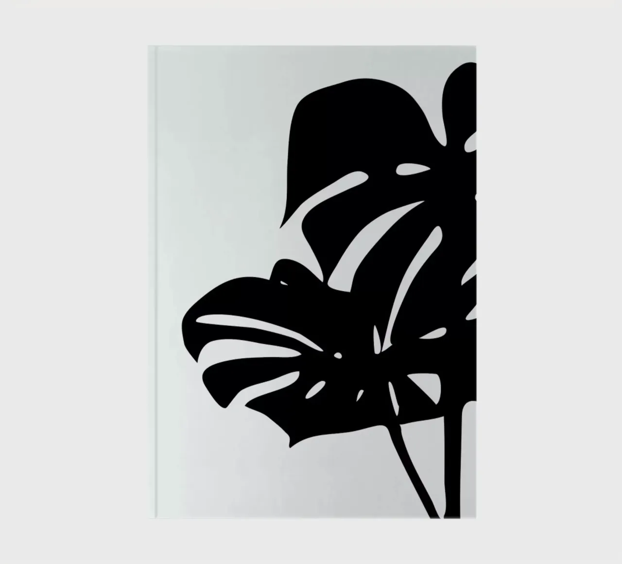 Monstera Leaf 2 notebook by Oh Darling