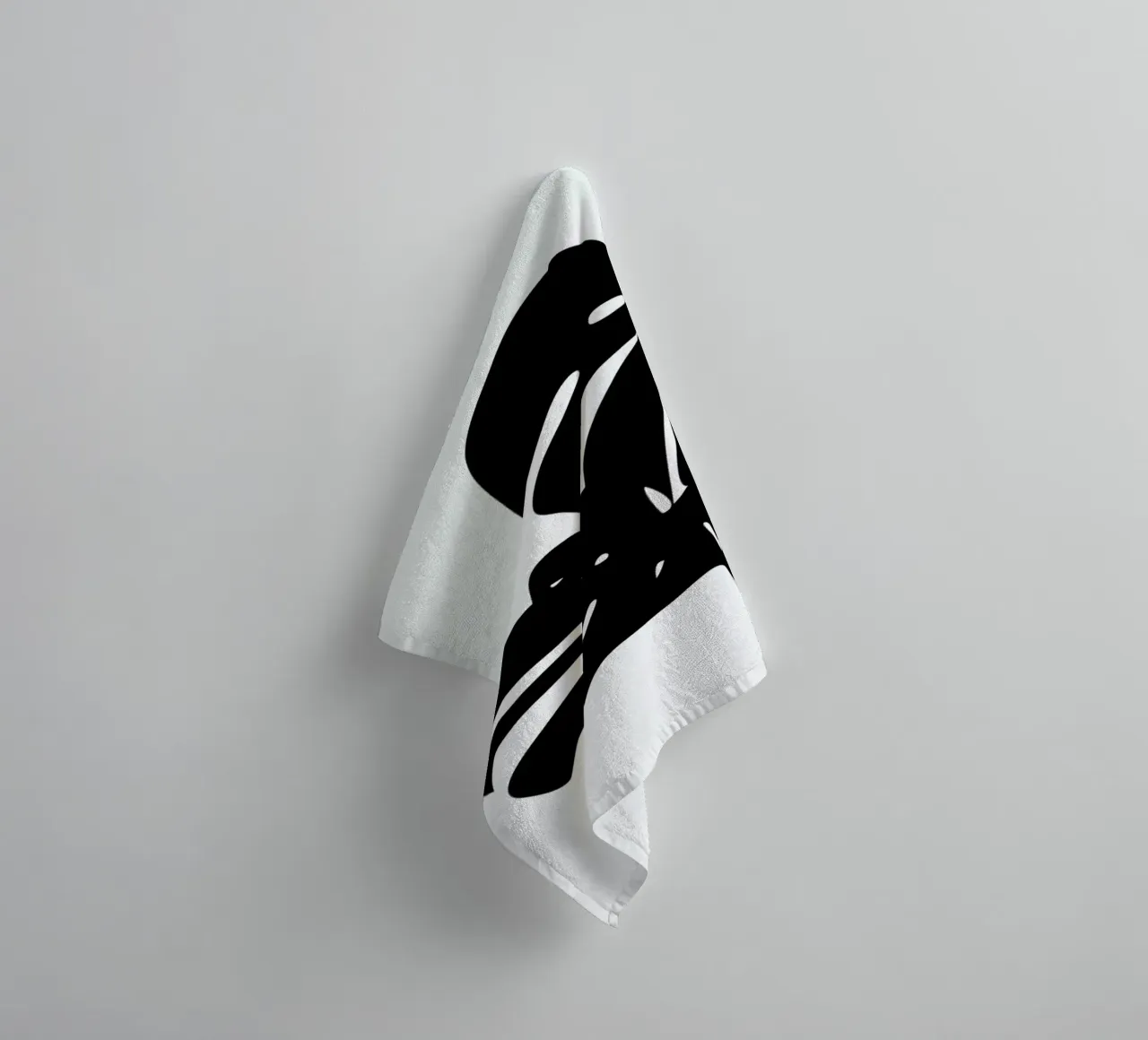 Monstera Leaf 2 asciugamano da bagno da Oh Darling