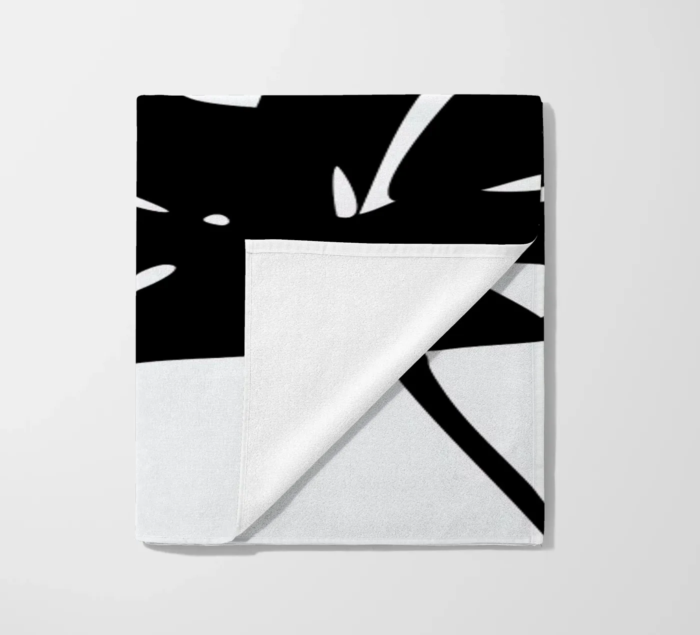 Monstera Leaf 2 strandhanddoek van Oh Darling