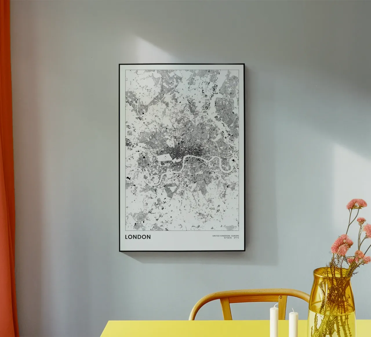 London plexiglass da The Cartography Collection