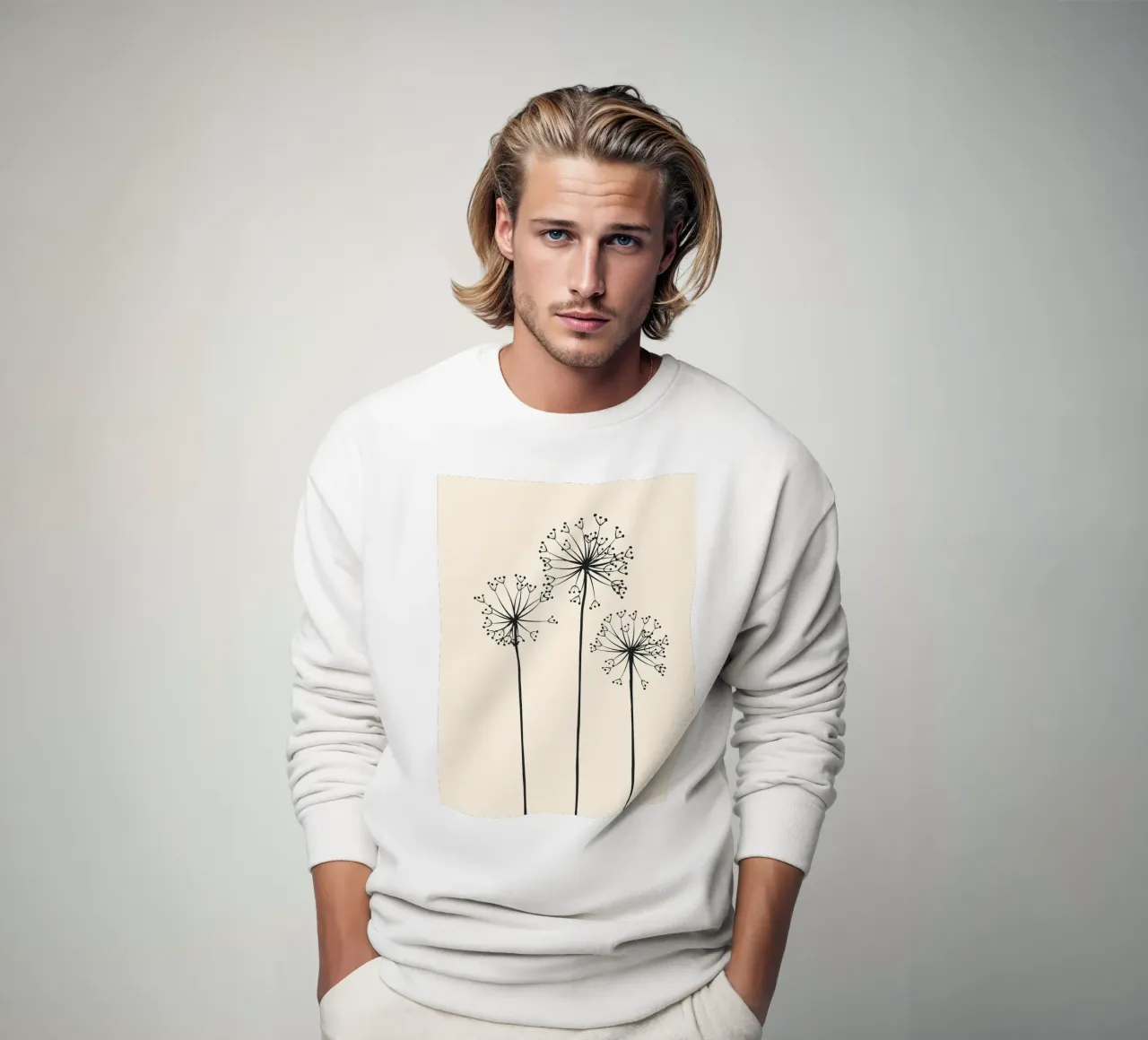 Dandelions felpa da Flow Line