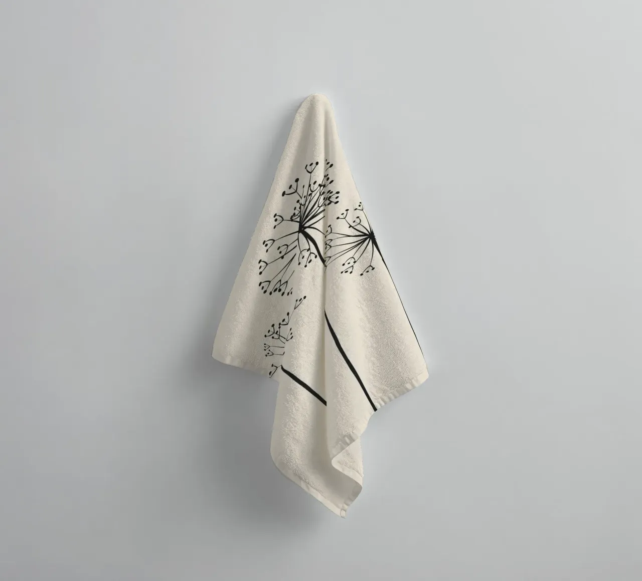 Dandelions asciugamano da bagno da Flow Line