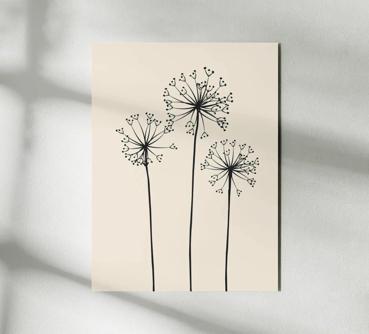 Dandelions pannello forex da Flow Line