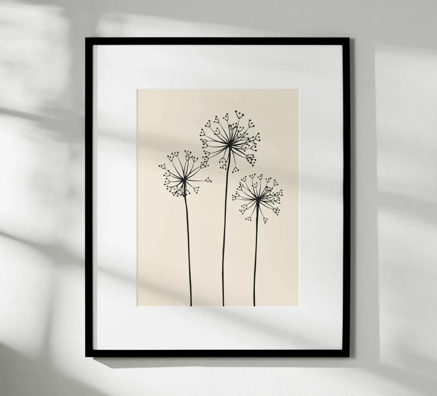 Dandelions poster by Flow Line