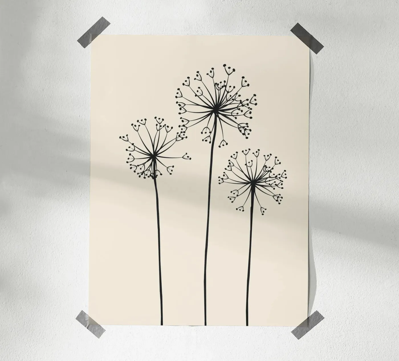 Dandelions poster da Flow Line