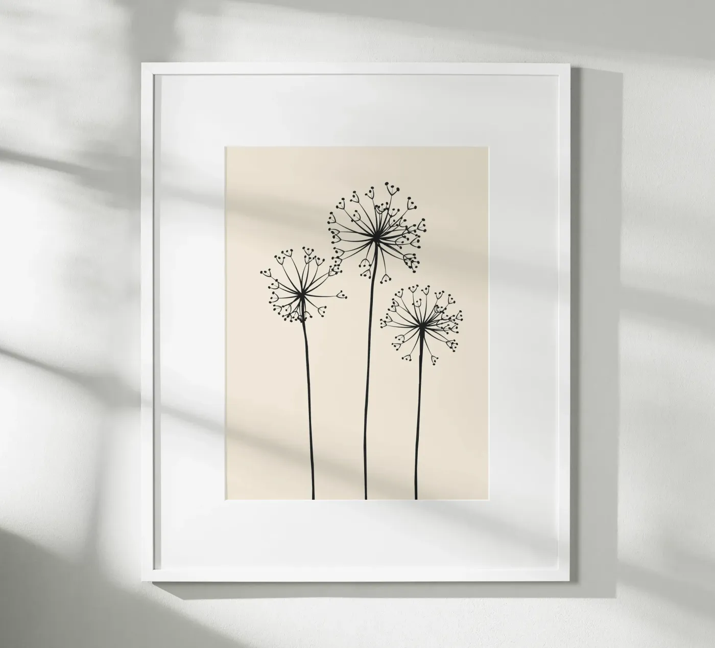 Dandelions poster by Flow Line