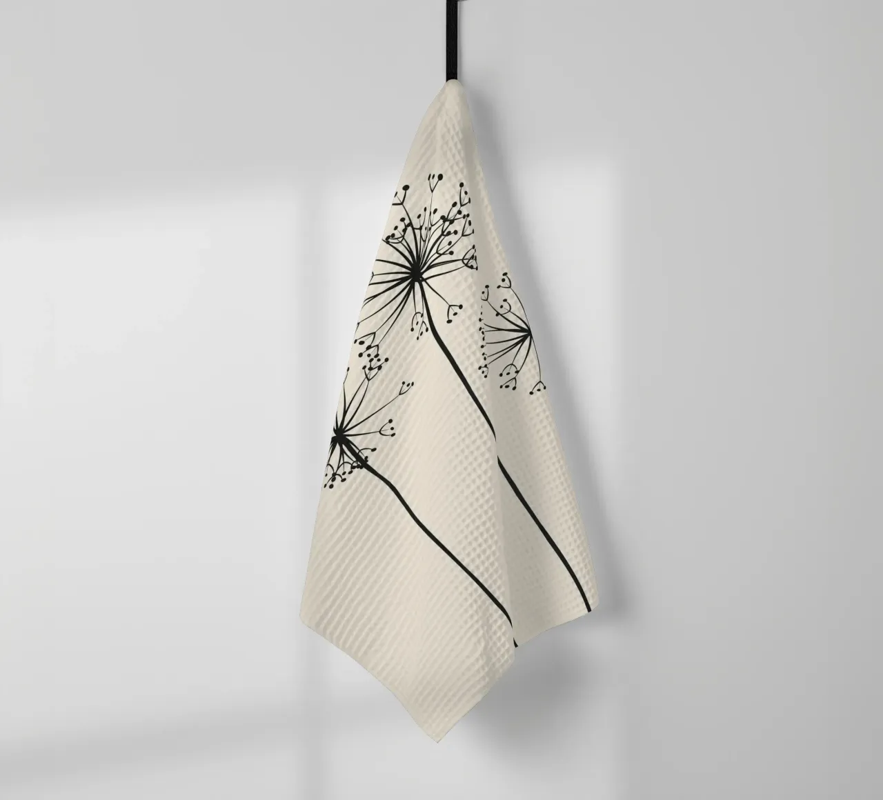 Dandelions canovaccio da cucina da Flow Line