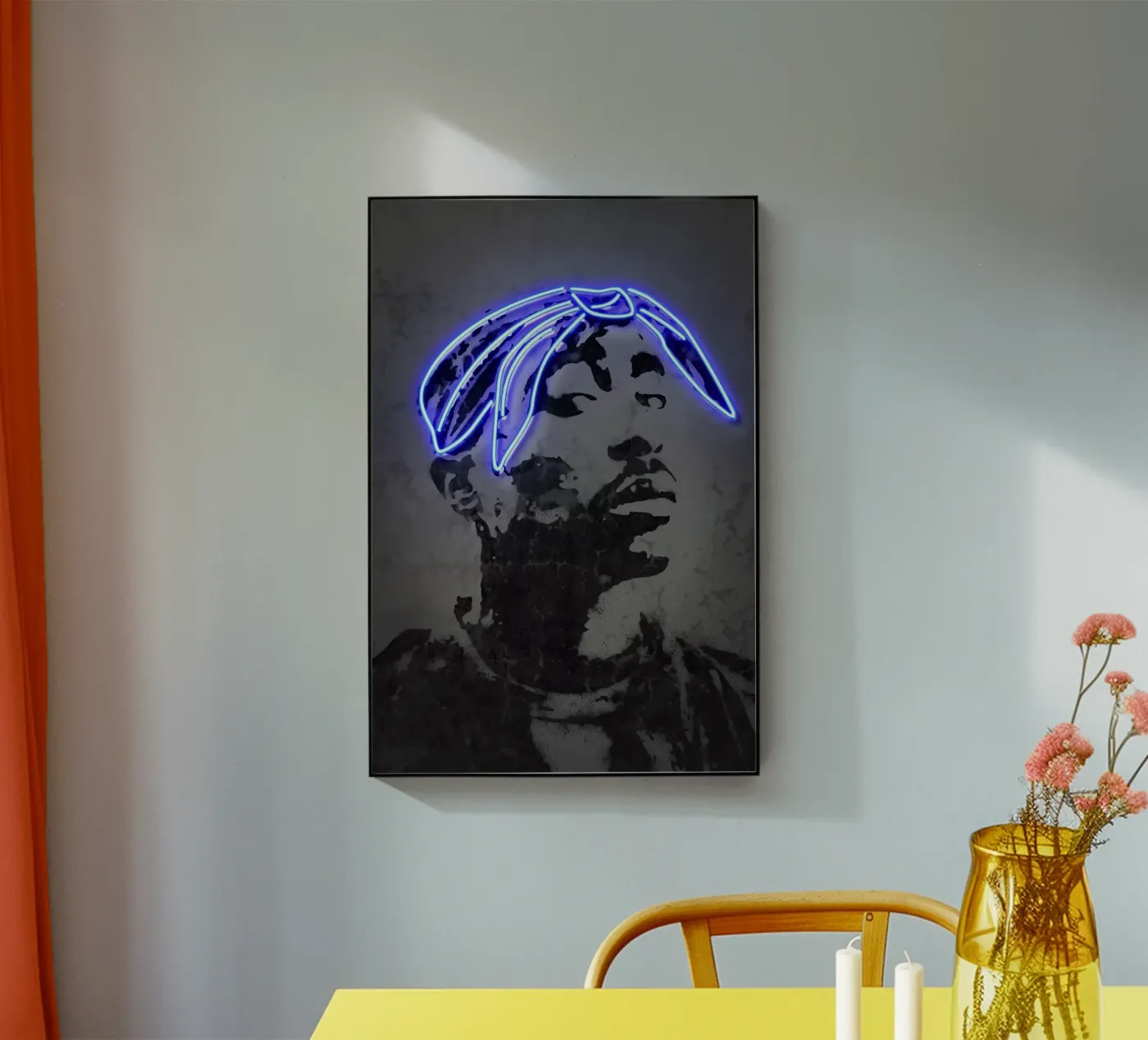 2Pac plexiglas de Octavian