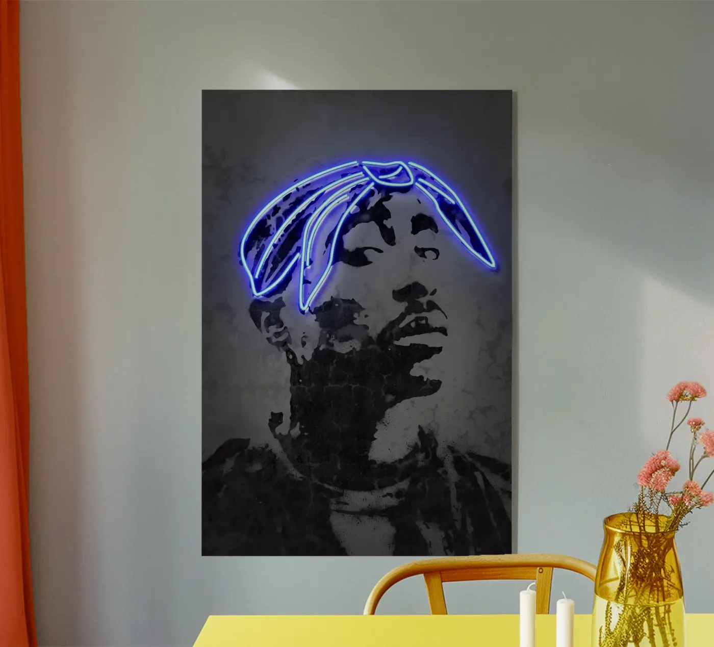 2Pac plexiglas de Octavian