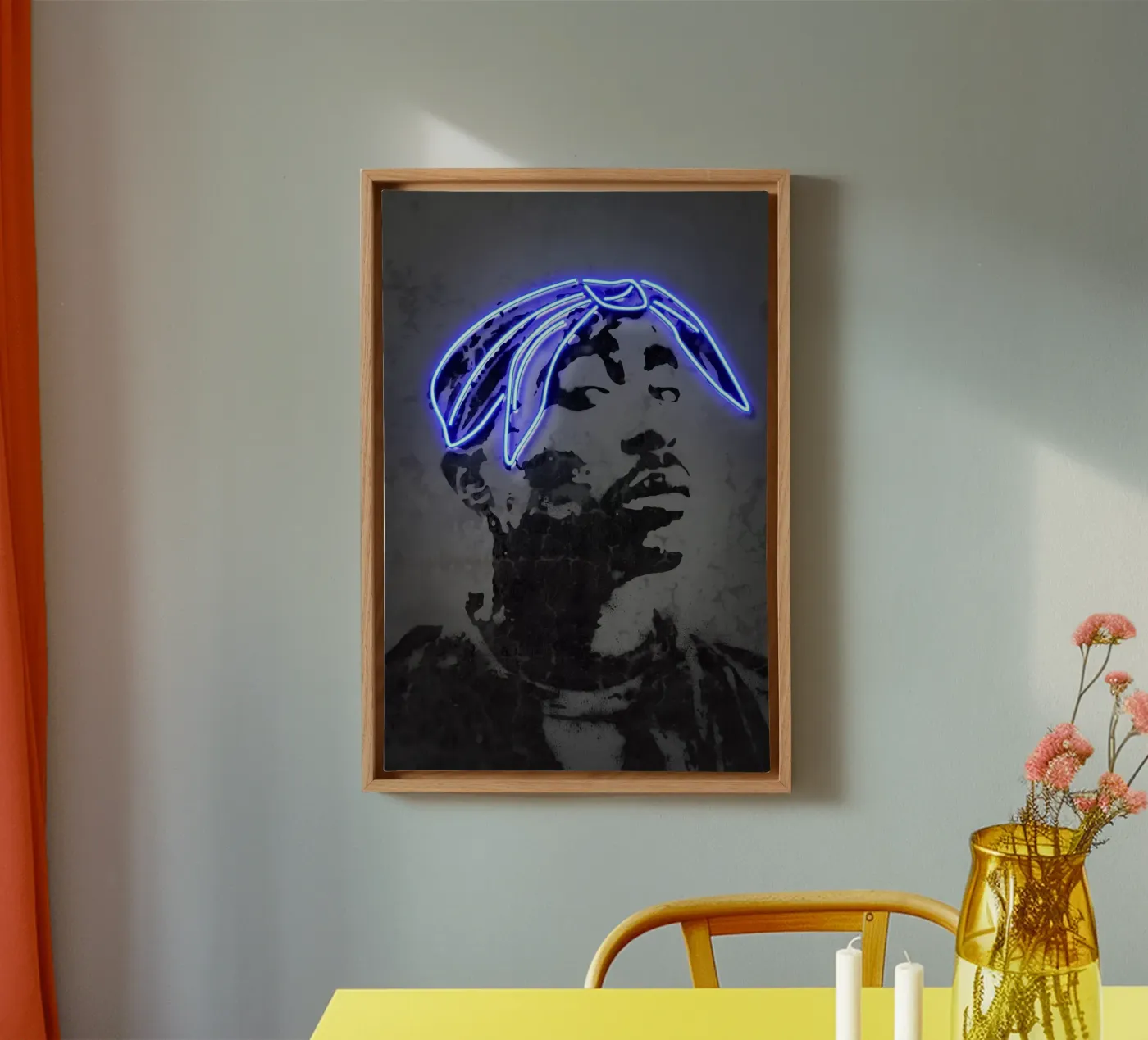 2Pac tela da Octavian