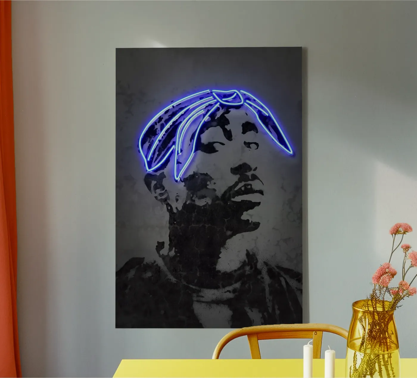 2Pac tela da Octavian