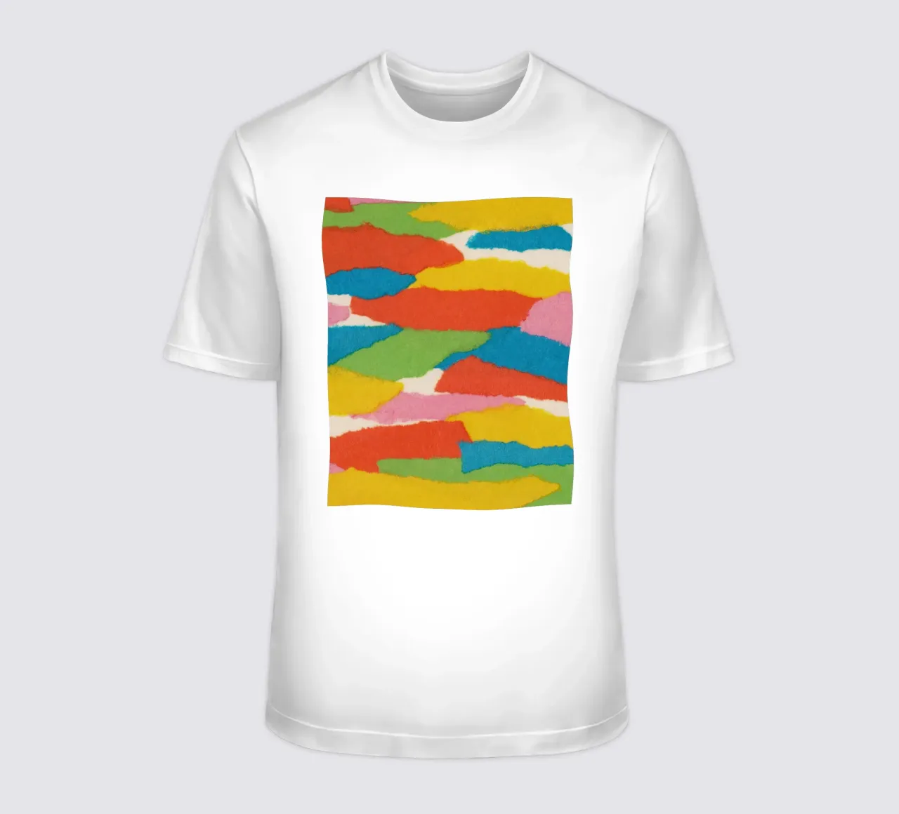 Colorful Paper Collage #2 t-shirt by Alisa Galitsyna
