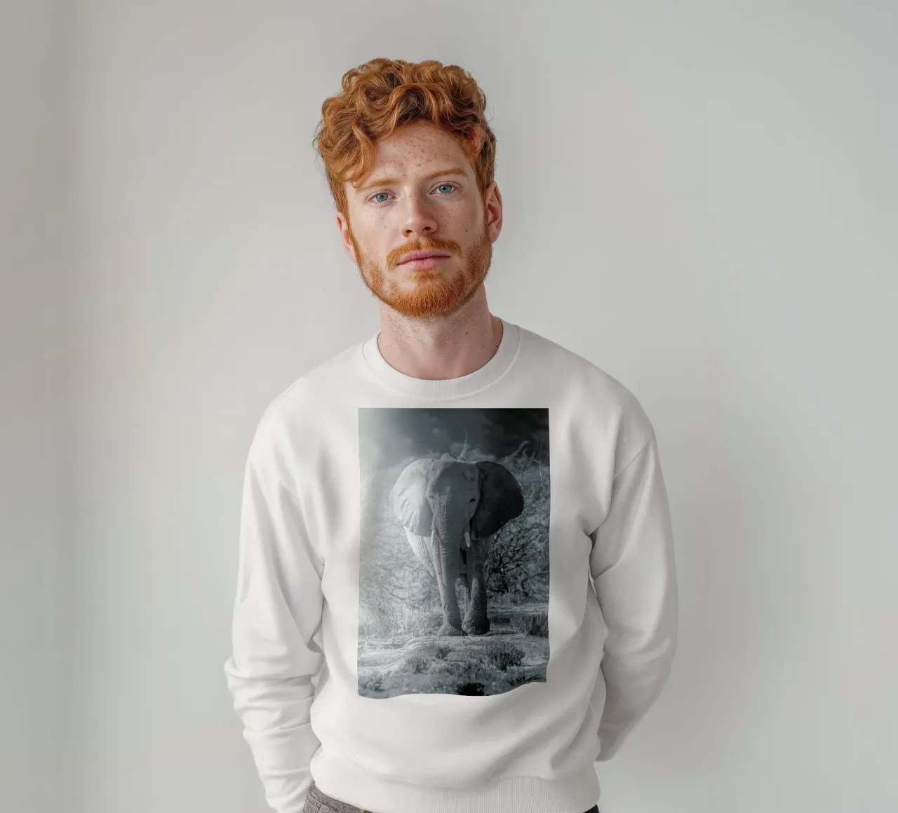 Elephant Walk felpa da Airpixels