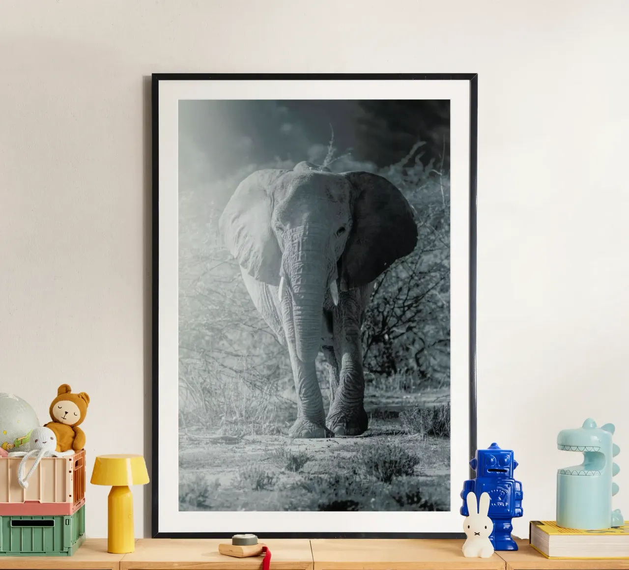 Elephant Walk poster by Airpixels