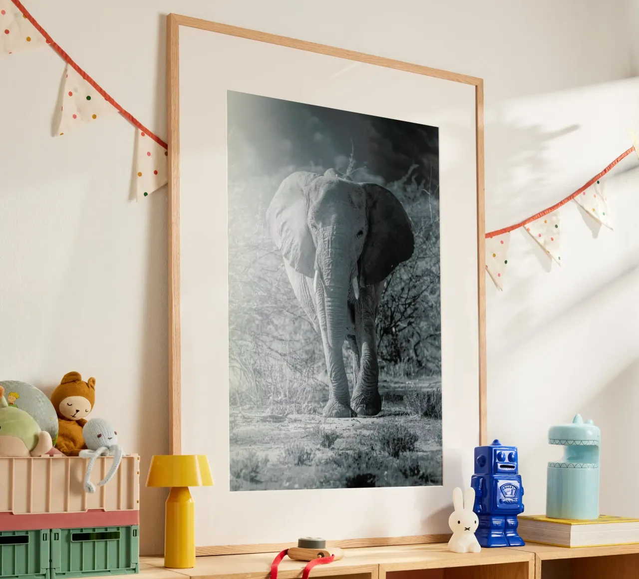 Elephant Walk poster by Airpixels