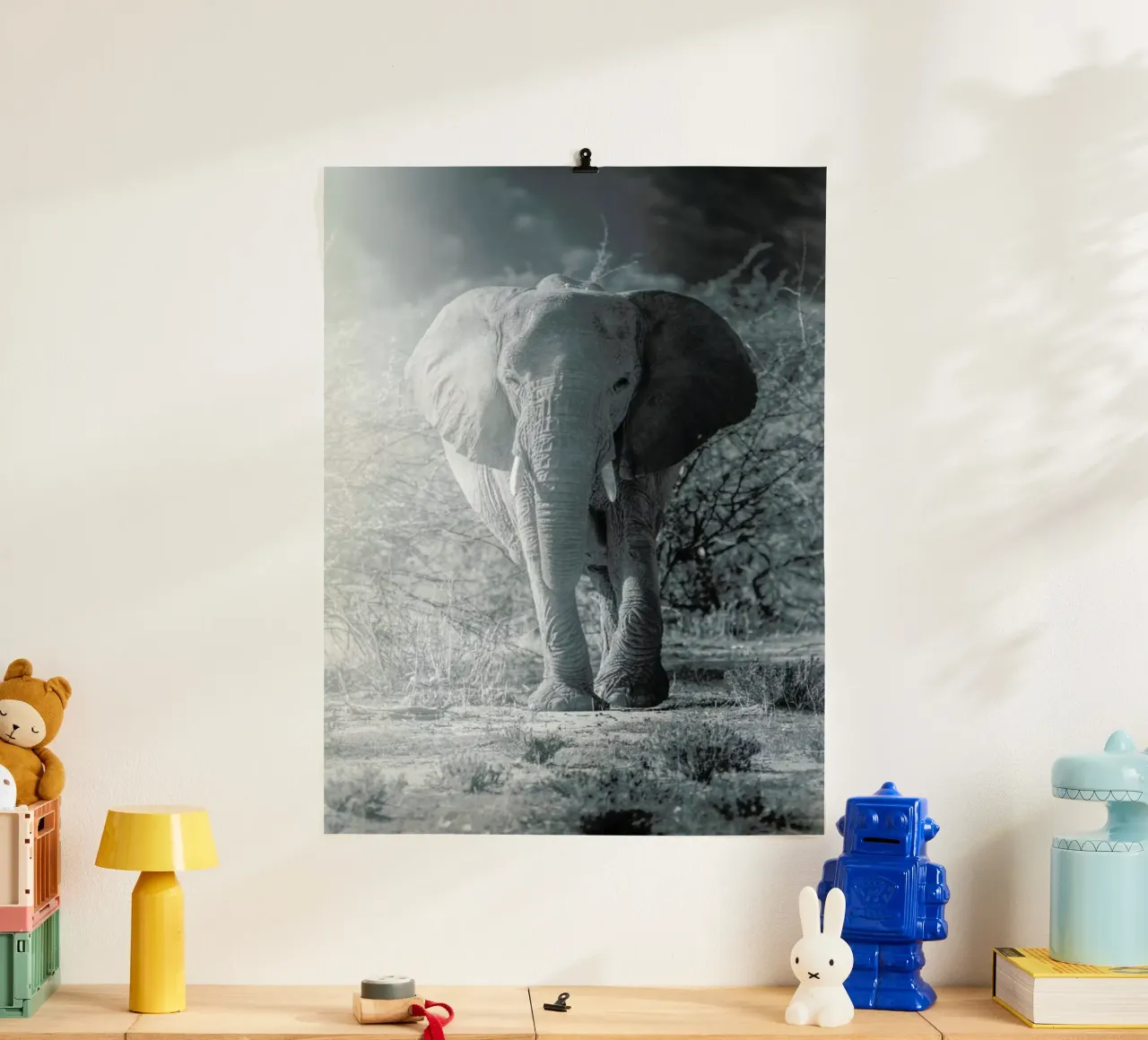 Elephant Walk poster by Airpixels