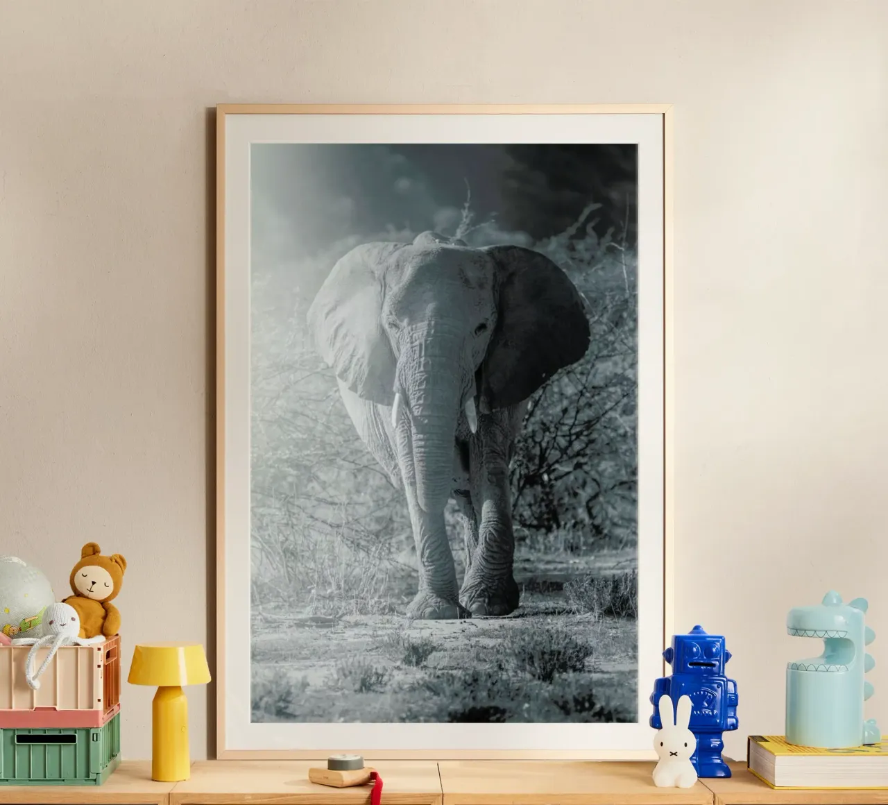 Elephant Walk poster by Airpixels