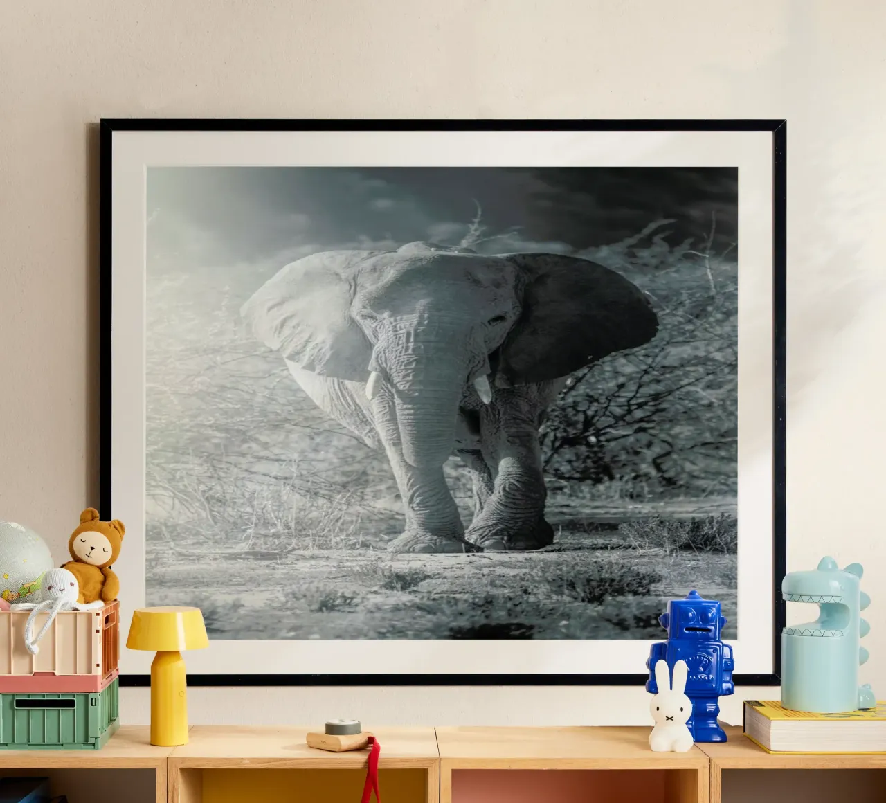 Elephant Walk poster by Airpixels