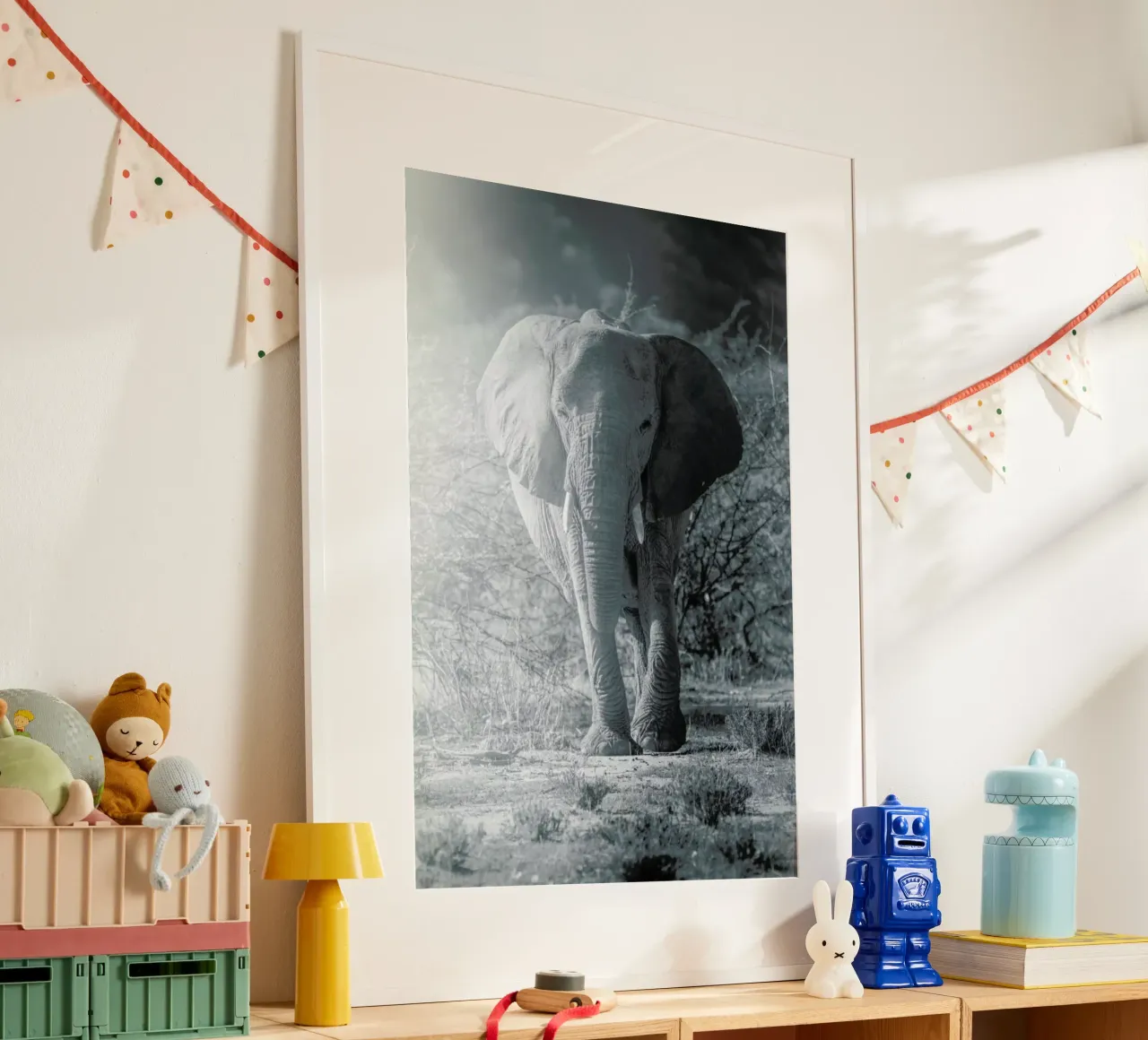 Elephant Walk poster by Airpixels