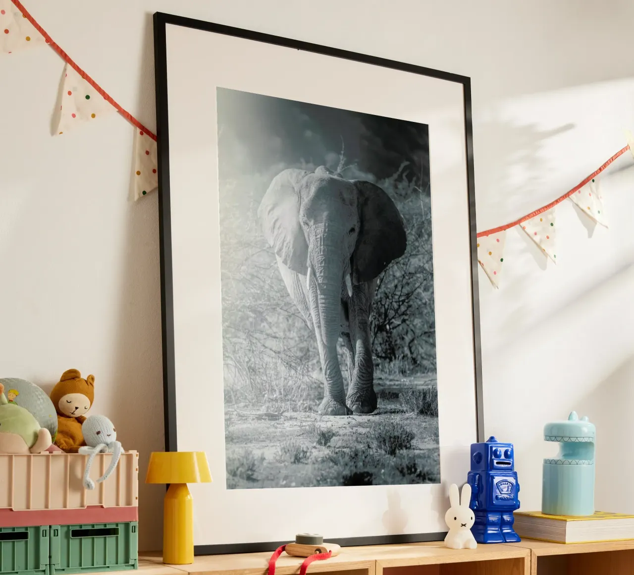 Elephant Walk poster by Airpixels