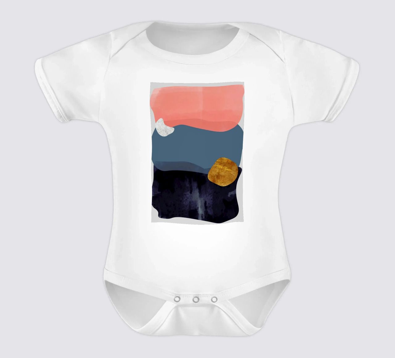 Greta No. 07 body neonato maniche corte da Froilein Juno