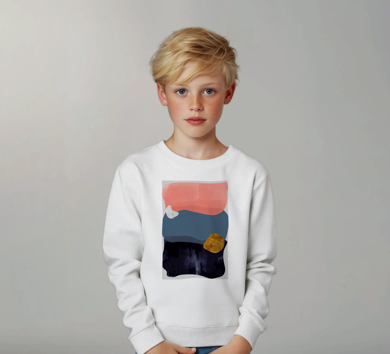 Greta No. 07 felpa bambino da Froilein Juno
